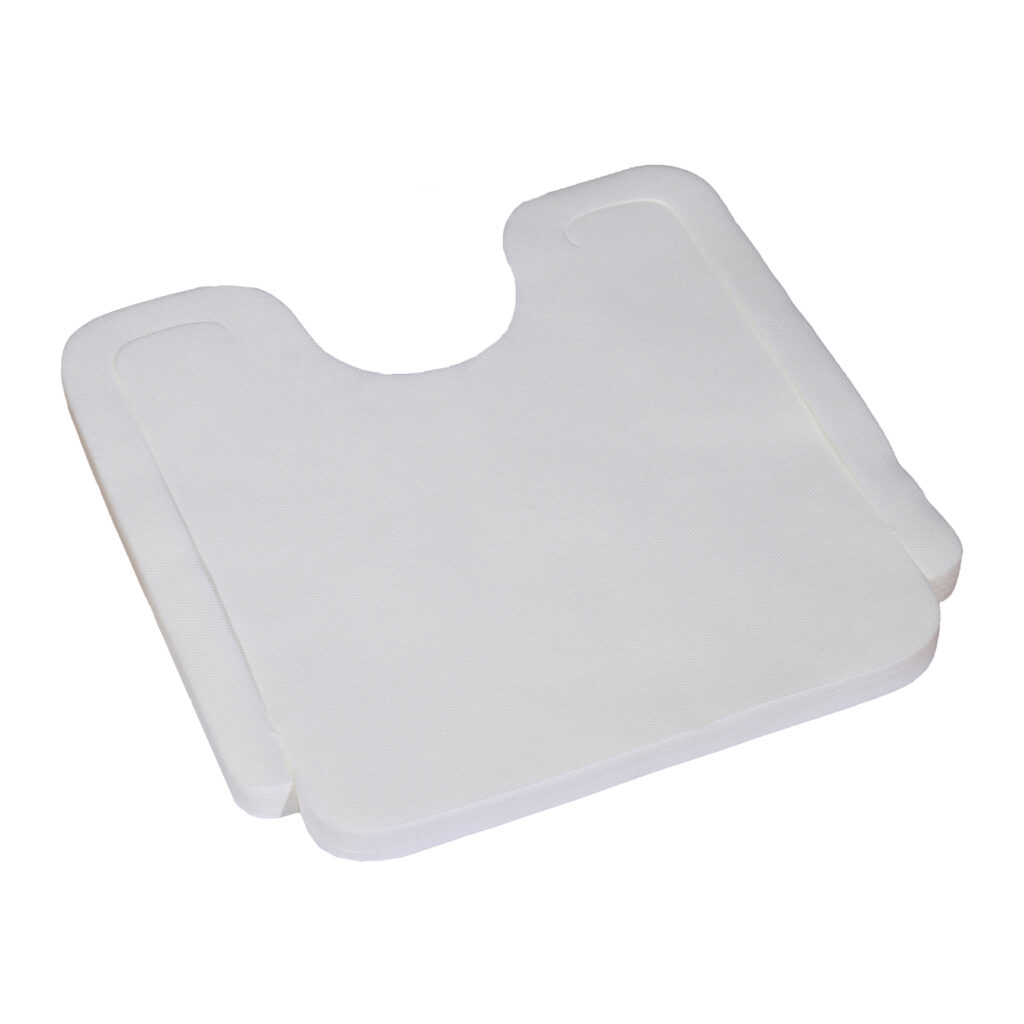 Bavaglini Dentali Usa E Getta MUNTRADE | 33x45 Cm | Triplo Strato Impermeabile | Per Studio Dentistico